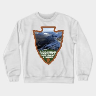 Aniakchak National Monument and Preserve arrowhead Crewneck Sweatshirt